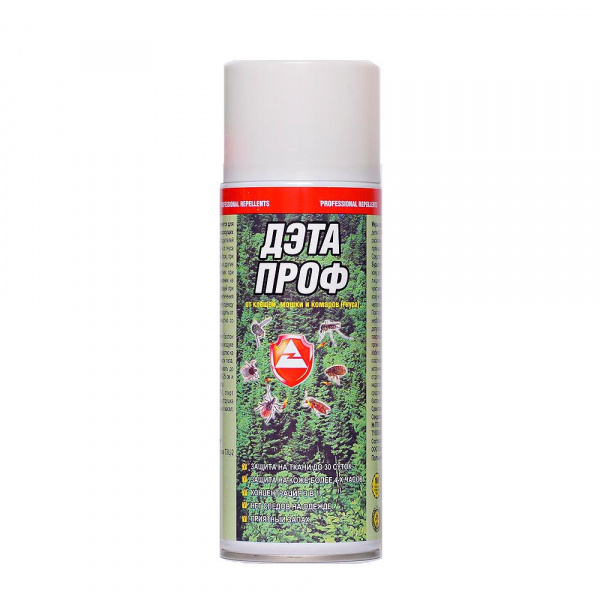 Аэрозоль для защиты от комаров Дэта-Проф 3 в 1 520мл